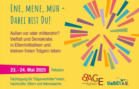 BAGE-Fachtag 2025 in Potsdam: Vielfalt und Demokratie